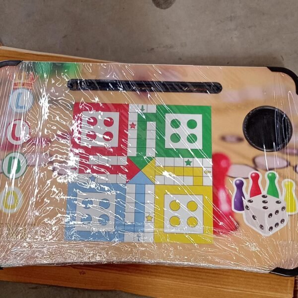 Ludo Design Foldable Study & Laptop Table for Children with Tablet Slot & Cup Holder