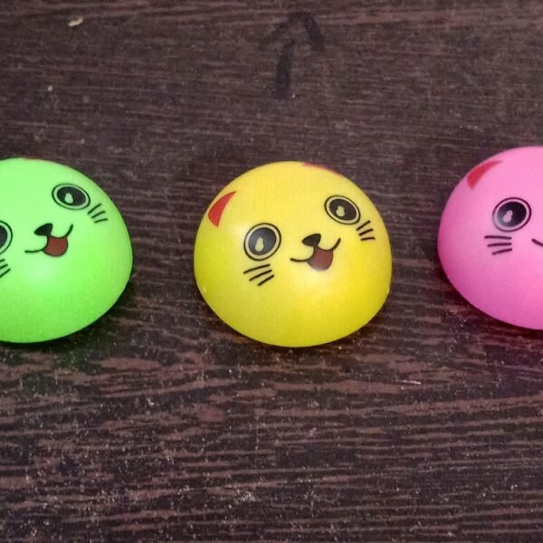 Pull Back Smiley Toy