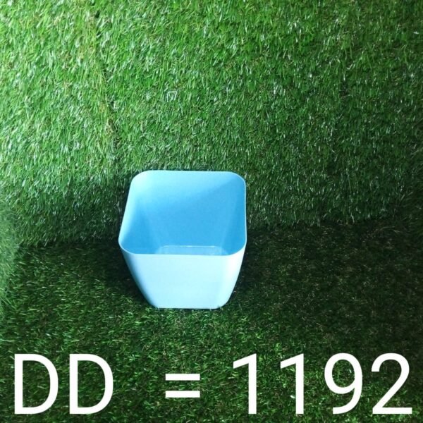 Flower Pots Square Shape For Indoor / Outdoor Gardening