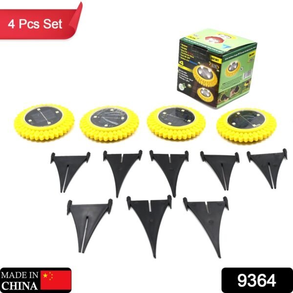 4 Pack Solar Ground Lights