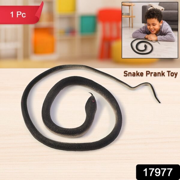 Realistic Rubber Snake Prank Toy (1 Pc)