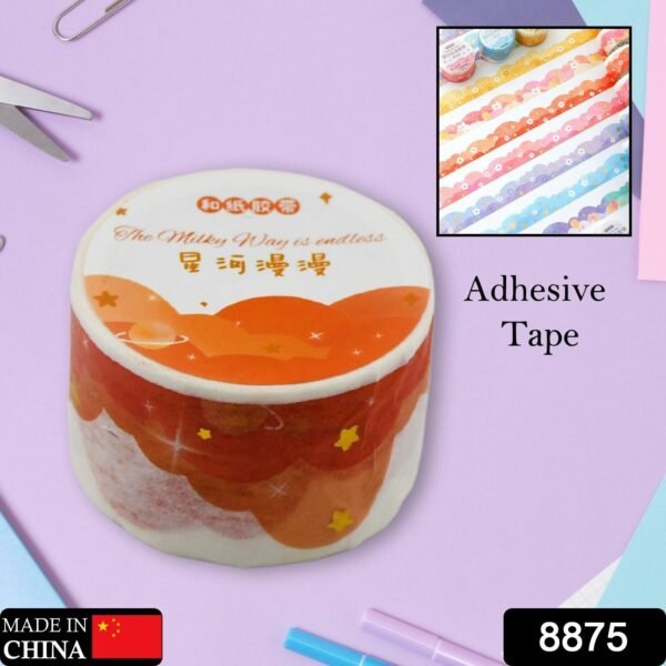 a0ee6635-c0e0-422a-9e4f-d43d94441a0c.jpg 1 Roll Scrapbook Sticker Tape for Journaling & Craft