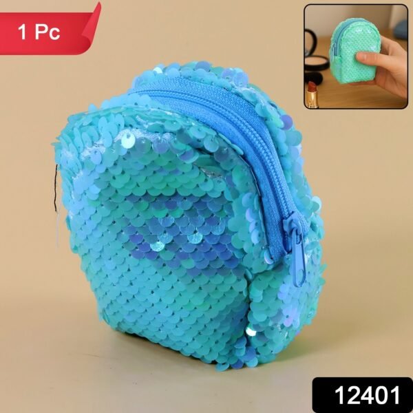 Mini Sequin Zipper Pouch - (1 Pc)