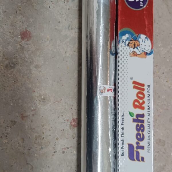 Heavy Duty Non-Stick Aluminum Foil Roll for Baking & Grilling (9 Mtr)