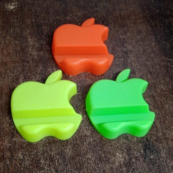 Apple-Shaped Plastic Mobile Phone Holder (1 pc & mix color)