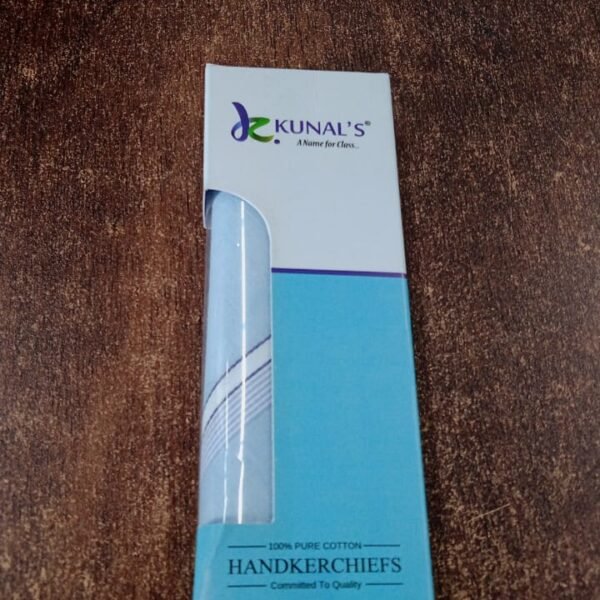 Premium Quality Soft Cotton Men’s Handkerchief (40x40 cm / 1 Pc)