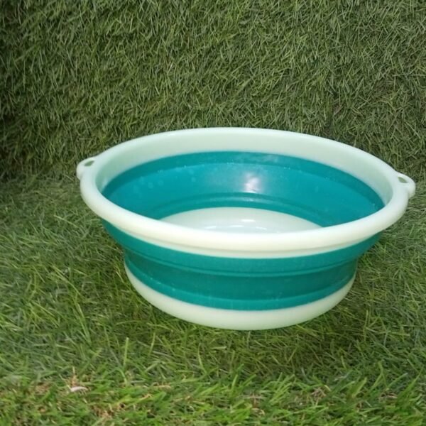Portable Collapsible Tub with Hanging Hole