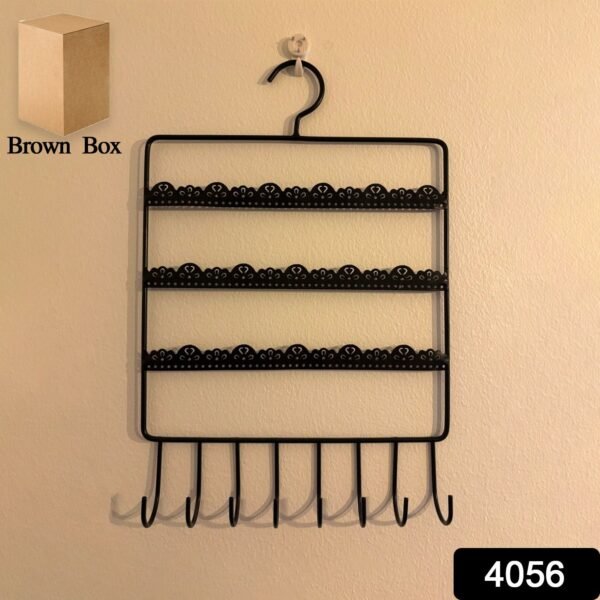 Wall Mounted Earring Organizer – Hanging Jewellery Rack (1 Pc / Mix Size)