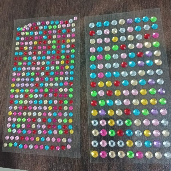 Self Adhesive Multi Size Shaped Shining Stones Crystals Stickers