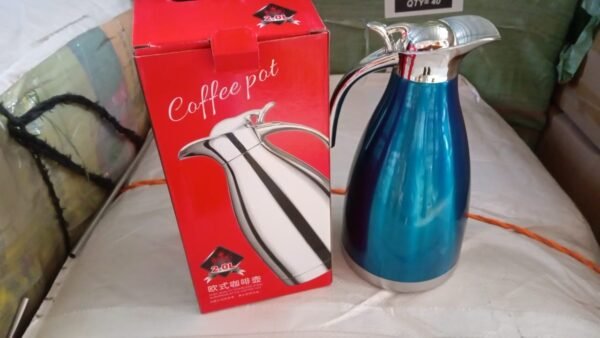 a4caccea-2558-43d0-8d68-2f44e16edfbf.jpg Vacuum Insulated Kettle Jug, Vacuum Insulated Thermos Kettle Jug Insulated Vacuum Flask, Vacuum Kettle Jug Stainless Steel For Milk ,Tea ,Beverage Home Office Travel Coffee (2 Ltr / 1Pc)