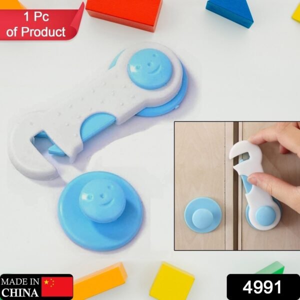 a4ea60f3-a9db-4a56-abbb-5c0f267d26f0.jpg Child Safety lock Proofing for Cabinet Toilet Seat Fridge Door Drawers ( 1 pc)