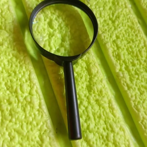 Real Glass Magnifying Lens for Reading, Breakage-Proof (50 mm)