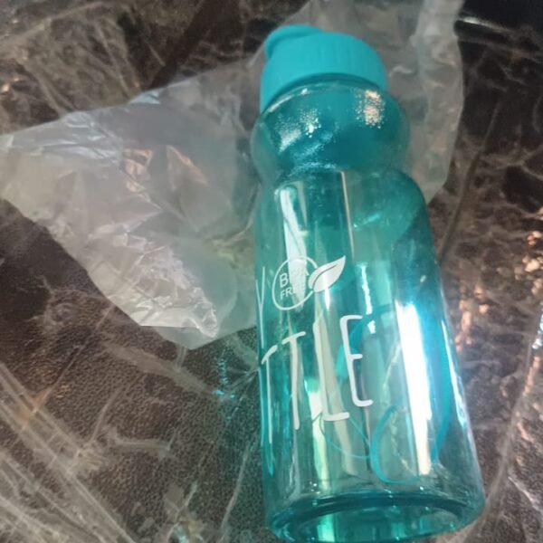 BPA-Free Plastic Sports Water Bottle (Approx. 400 ML / 1 Pc)