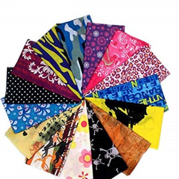 Multifunctional Unisex Neck Gaiter Headband for Dust & Sun (Multicolor)