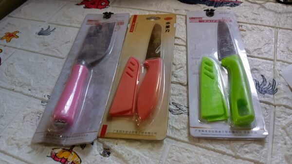 Stainless Steel Knife For Kitchen Use, Knife Set,  Fruit, Vegetable,(Mix Design 1 Pc)
