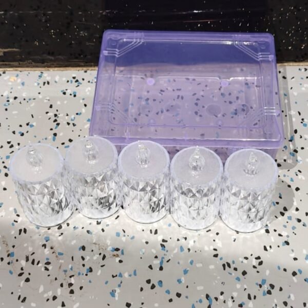 a698e84c-7523-4f24-9ac9-9a52df95ec85.jpg LED Crystal Effect Flameless Candle Light Set (5 Pc)