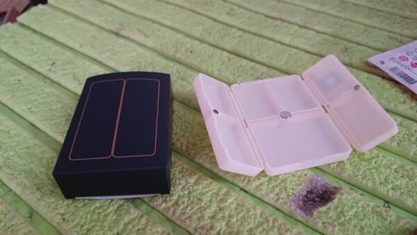 a6af6abb-1ec8-4dce-a287-a2648d442009.jpg Magnetic Pill Organizer, 7 Compartments Portable Pill Case (1 Pc)