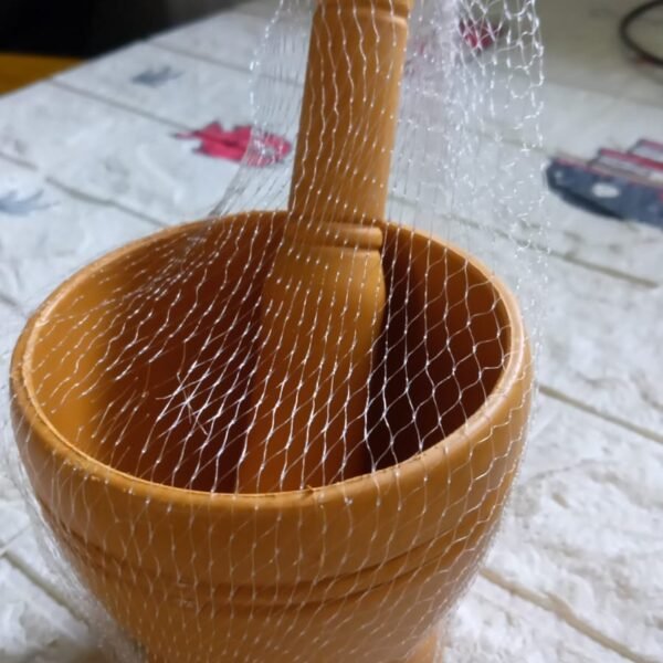 Mortar and Pestle Spice Grinder - Traditional Khalbatta for Kitchen Herb