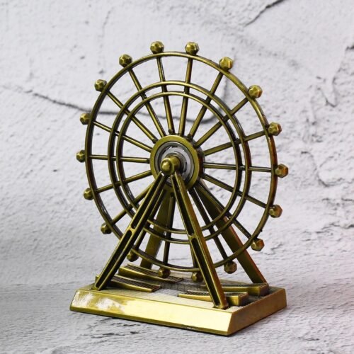 a769ddcd-f0bd-468d-a216-aaeed14e3383.jpg Metal Desktop Table Decoration Cabinet Wheel Tower (1 Pc)