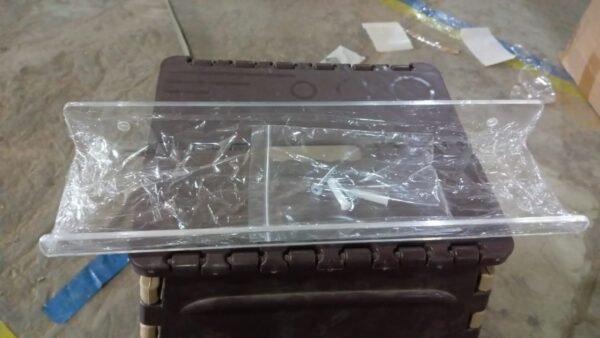 a786db35-6562-45c5-a914-56310fa028f6.jpg Acrylic Shelves, Clear Shelves Wall Mounted (38×11 Cm / 1 pc / With 2 Screw)
