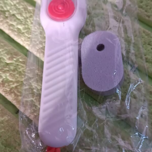 a7d65904-4cce-43b2-b052-223d223d74a2.jpg Cleaning Sponge Brush Liquid / Soap Dispenser & With 4 Refill Brush Heads (1 Set)