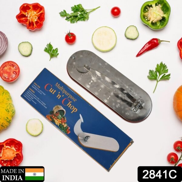 Steel Vegetable Cutter – Premium Fruit & Vegetable Cutting Tool (Color Box)