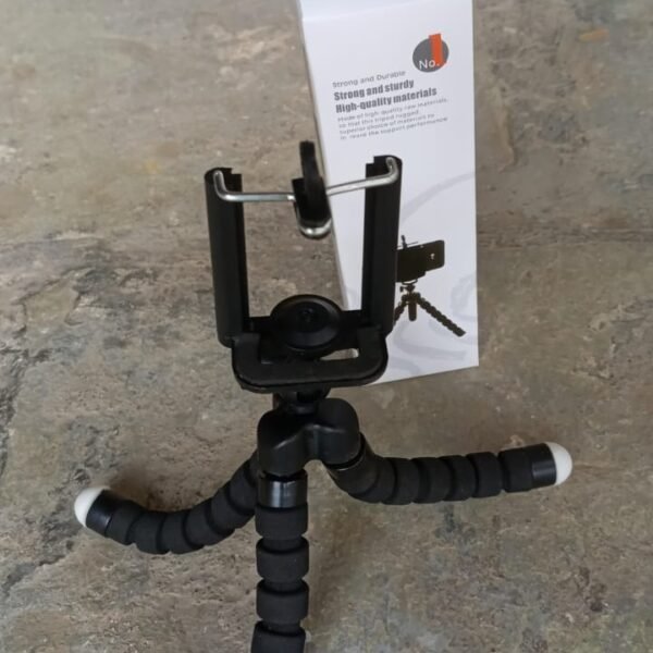 Portable Mini Octopus Tripod with Phone Holder for Selfies