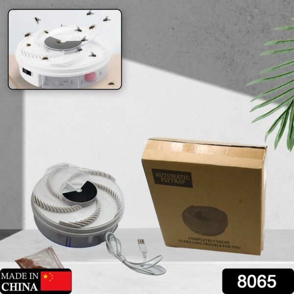 Electric Fly Trap, Fly Trap Pest Device Insect Catcher Automatic Flycatcher Fly Trap