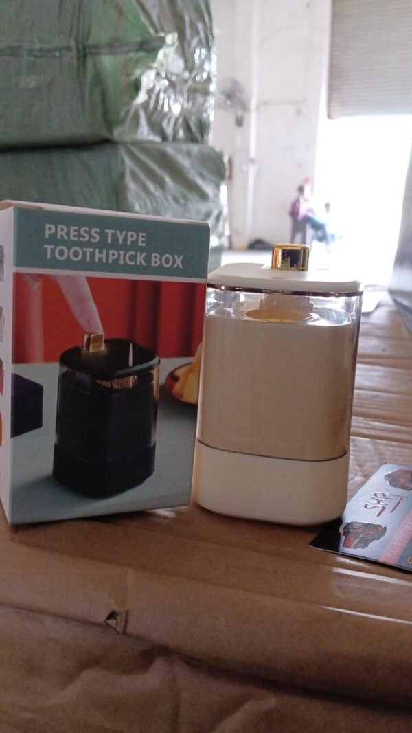 Toothpick Holder Dispensers,  for Home Living room Kitchen Restaurant (1 Pc)