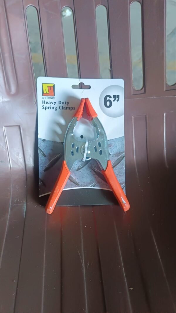aa02262e-cd65-41cc-be9c-c0b10652f6f2.jpg 6 Inch Spring Clamps, Heavy Duty Spring Metal Spring Clamps (1 Pc)