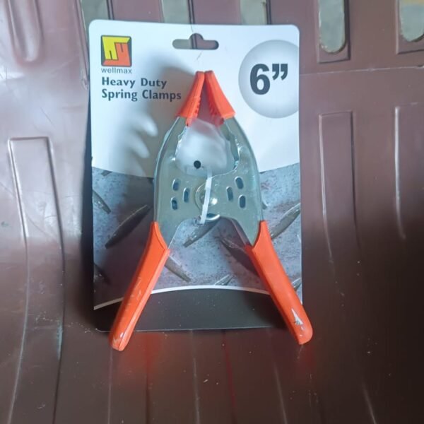 aa02262e-cd65-41cc-be9c-c0b10652f6f2.jpg 6 Inch Spring Clamps, Heavy Duty Spring Metal Spring Clamps (1 Pc)
