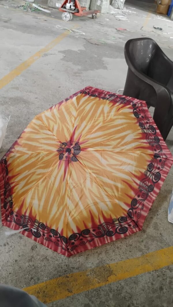 aa1786fe-f579-406e-8107-bd3c020447ca.jpg 3-Fold Sun & Rain Protective Solid Foldable Umbrella, (1 Pc / Mix Design)