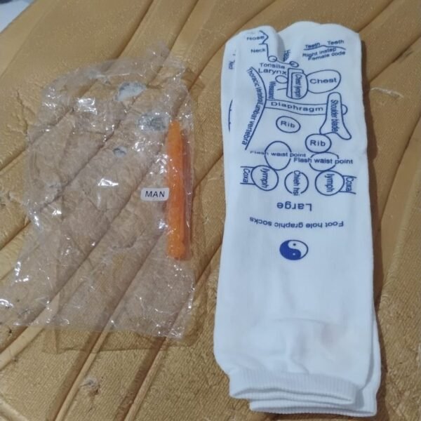 aa50d62e-979c-4612-8f31-a1d05ac587ee_d5fe91c9-8eff-4517-8e8e-58ed3a3ee096.jpg Full Reflexology Acupressure Therapy Socks Set (1 Set)