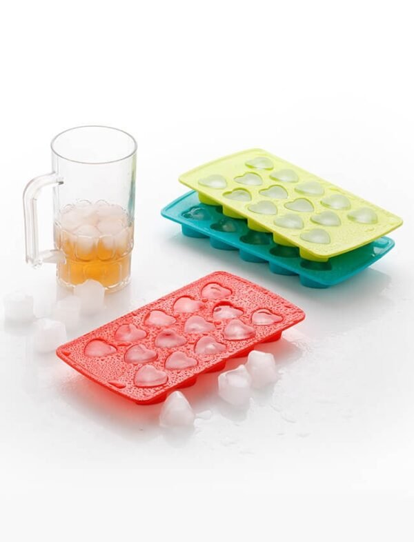 aa8e03a1-1d7e-4bb5-9b24-96a47b87ca7a.jpg Heart Shape Ice Cube & Candy Tray – 14 Cavities (Multicolor)
