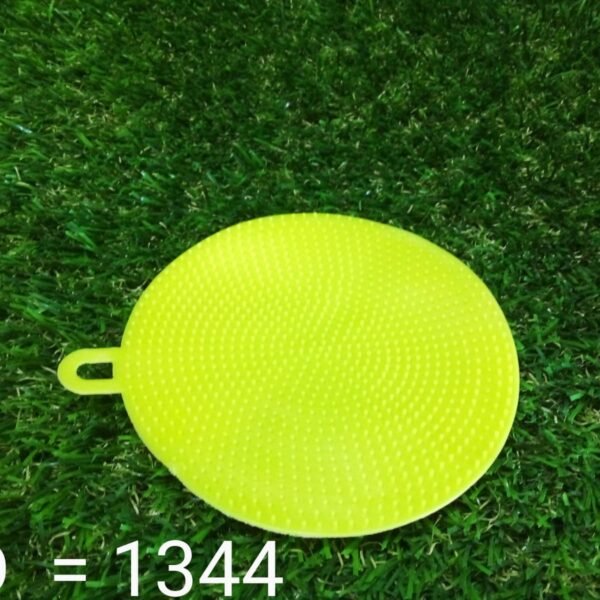 Silicone Dish Scrubber Sponge Mildew Free, Non Stick, Heat Resistant