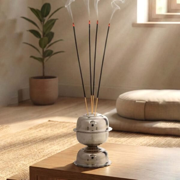 agarbattiHolder-03.jpg Stainless Steel Jasmine Agarbatti Stand (1 Pc)