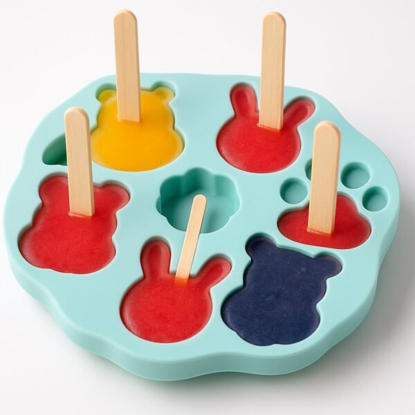 Silicone Kids Cartoon Shape Chocolate, Jelly & Candy Mold (1 Pc)