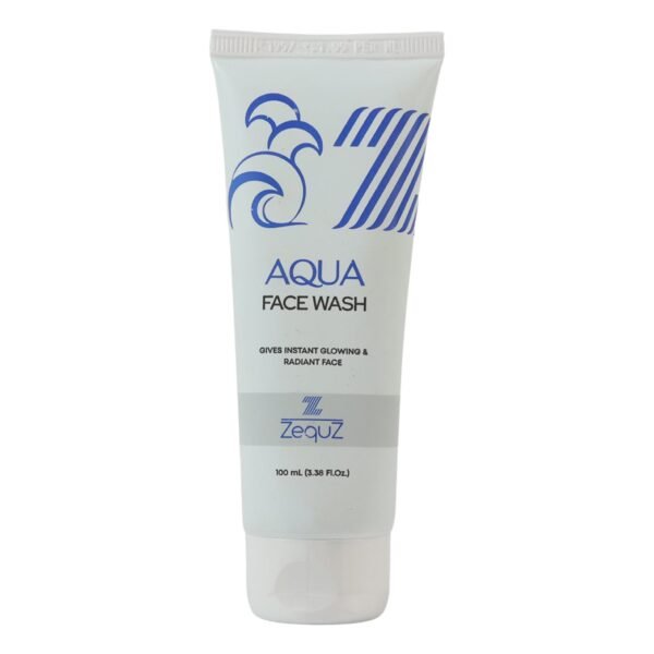 aquafacewash-04_87a6cd77-189d-4f12-a977-b18a7bf8a889.jpg Zequz Aqua Face Wash - (1 Pc / 100ML)