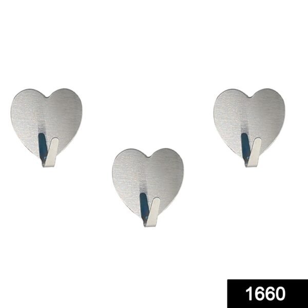 Heavy Duty Self Adhesive Hook Sticky (Pack of 3)