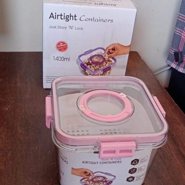 High Quality Plastic Food Storage ContainerFood Box (1400ML)