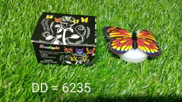 The Butterfly 3D Night Lamp Comes with 3D Illusion Design Suitable for Drawing Room