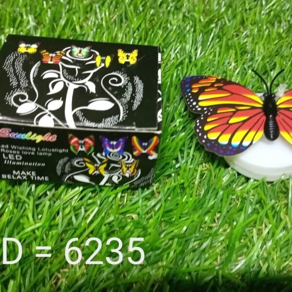 The Butterfly 3D Night Lamp Comes with 3D Illusion Design Suitable for Drawing Room