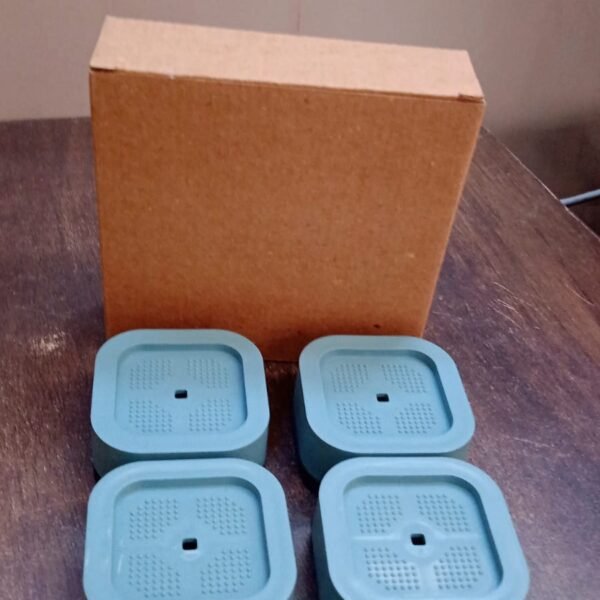 b093a08d-8ee9-4949-8c44-6950d19b0722.jpg Plastic Washing Machine Feet Pads (Set of 4 Pc)