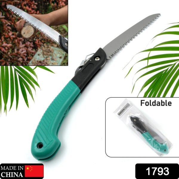 Folding Handsaw – Pruning Saw for Tree Trimming, Gardening & Wood Cutting