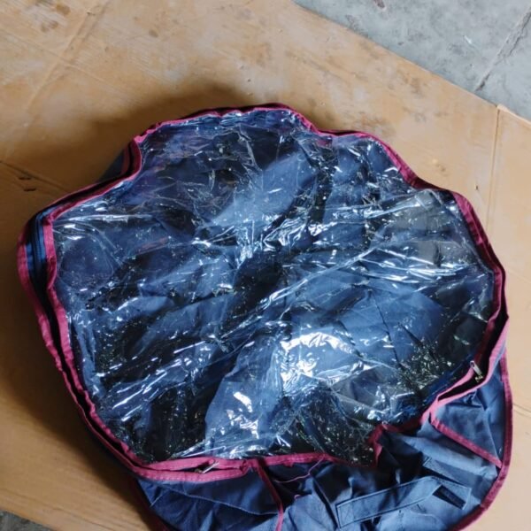 Round Foldable Shoe Organizer Bag 12-Section