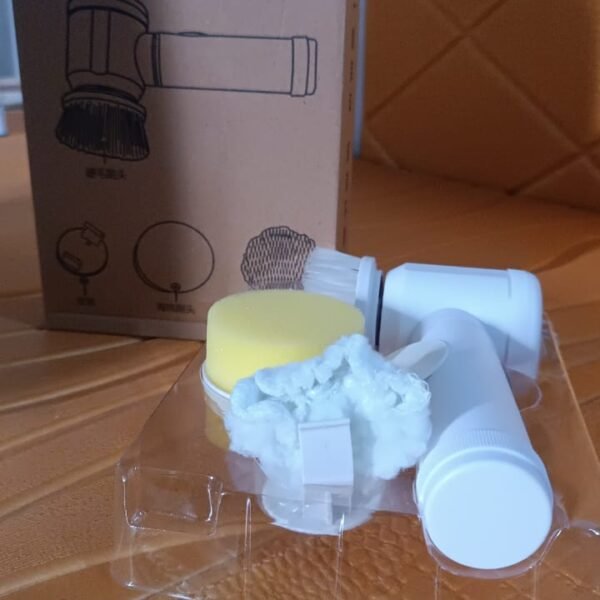 b18dbc50-9206-4459-999b-e92172805591.jpg Portable Electric Cleaning Brush with 3 Replaceable Brush Heads (5 In 1)