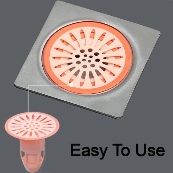 Deodorant Floor Drain Core Silicone Stopper Anti Odor Hair Trap Plug for Kitchen