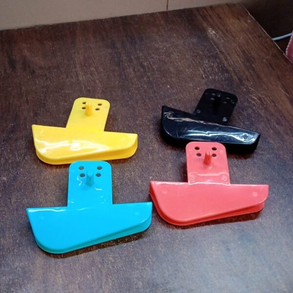 Plastic Secure Mobile Phone Charging Stand Holder (1 Pc / Mix Color)