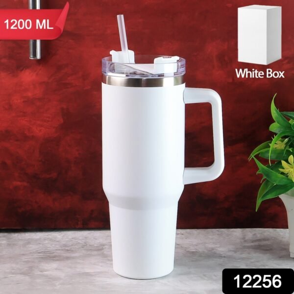 Extra Large Insulated Travel Mug, Tumbler (1200ML - 1 Pc / Mix Color)
