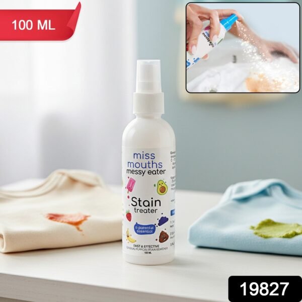 Fabric & Surface Stain Remover Spray 100ml - (1 Pc)